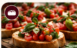 Bruschetta de tomate